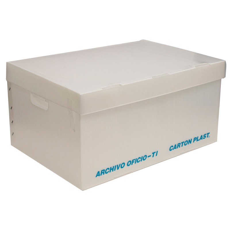 Caja para Archivo Plástico Cartonplast Oficio 50 x 36.5 x 25 cm. Tapa Integrada
    CARTONPLAST


            SKU
        085434