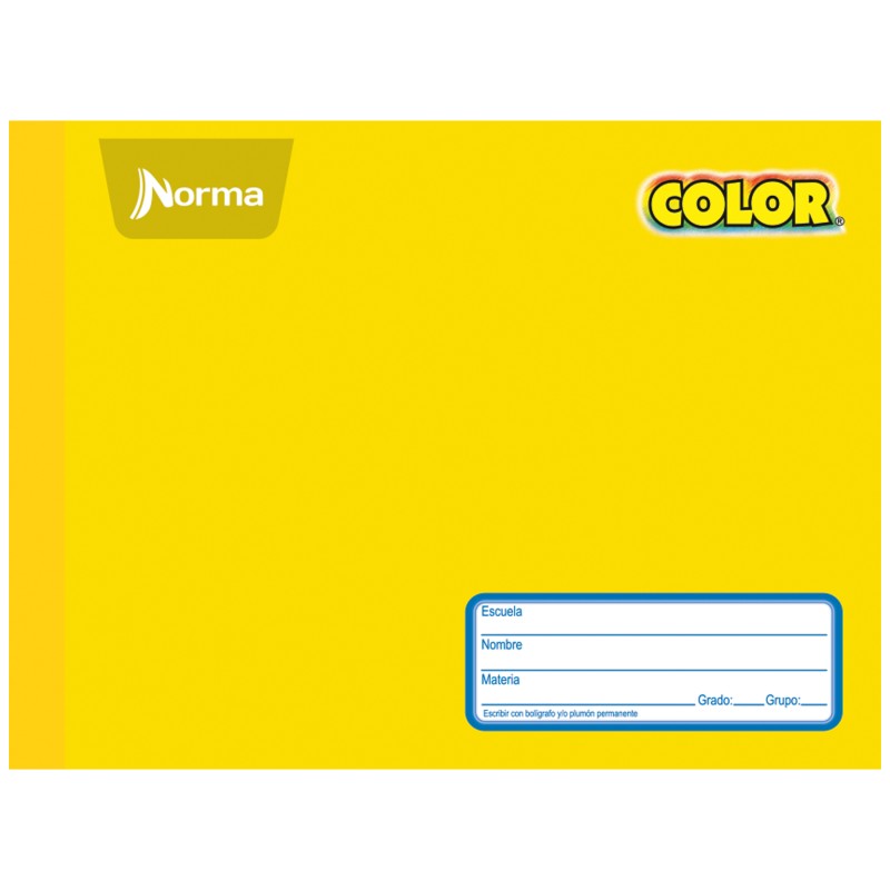 Cuaderno Forma Italiano Cosido Norma Color 360 Raya 100 h.
    NORMA COLOR 360


            SKU
        134418

    
        
 